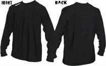 Black Grappling Top - Long Sleeve